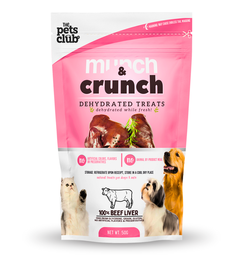 Munch & Crunch Dehydrated - Beef Liver