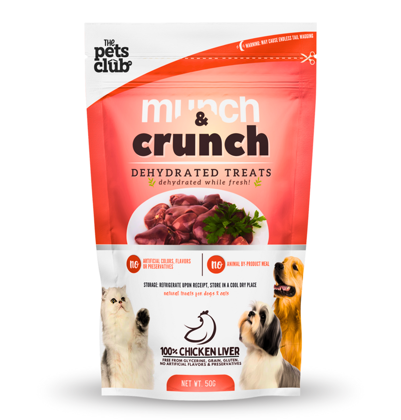 Munch & Crunch Dehydrated - Chicken Liver