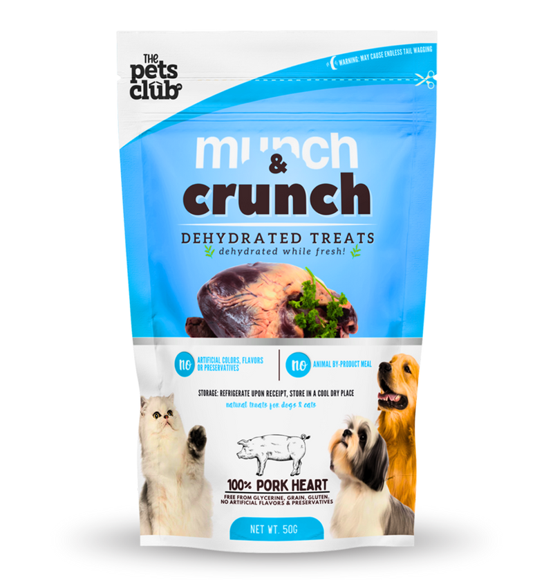 Munch & Crunch Dehydrated - Pork Heart