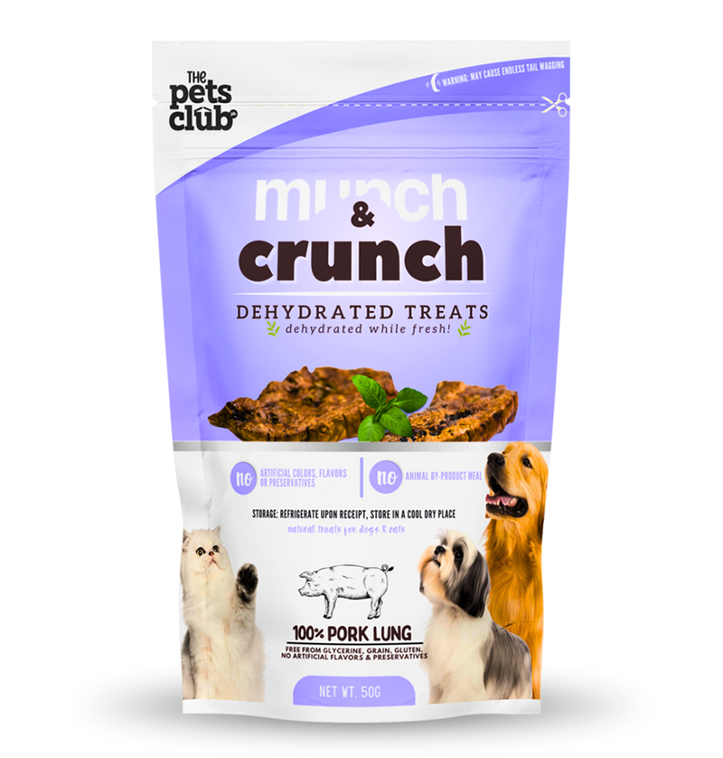 Munch & Crunch Dehydrated - Pork Lung