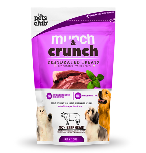 Munch & Crunch Dehydrated - Beef Heart