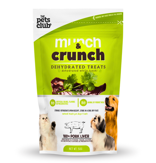 Munch & Crunch Dehydrated - Pork Liver