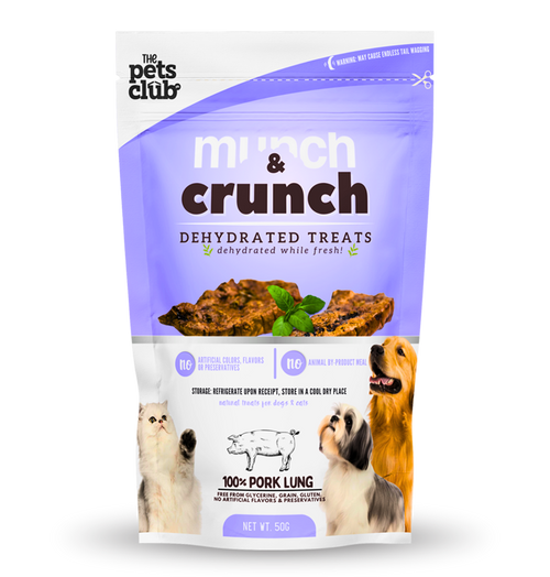 Munch & Crunch Dehydrated - Pork Lung