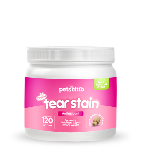 Heart-Shaped Tear Stain Chews – Beef Flavor