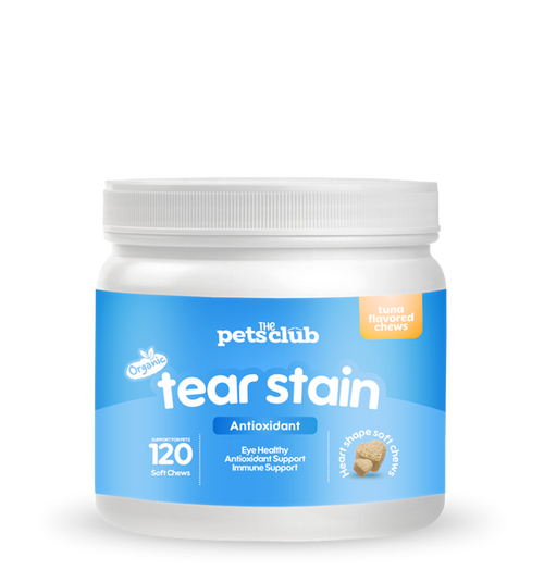 Heart-Shaped Tear Stain Chews – Tuna Flavor